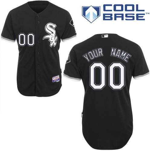 Personalized Authentic Black MLB Jersey 